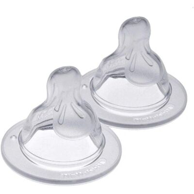 MAM Flessensauger - Transparant - 2 stuks MAM Flessensauger - Transparant - 2 stuks