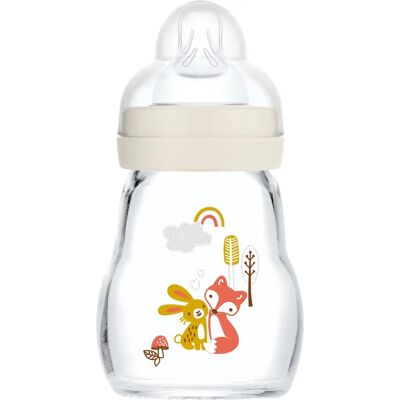Butelka dla dzieci MAM - 170ml - Beżowa - Wolny przepływ - Butelka dla dzieci Butelka dla dzieci MAM - 170ml - Beżowa - Wolny przepływ - Butelka dla dzieci