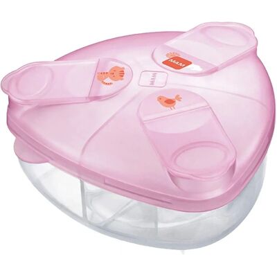 MAM Roze Melkpoederdoos - Babyvoeding Opbergdoos MAM Roze Melkpoederdoos - Babyvoeding Opbergdoos