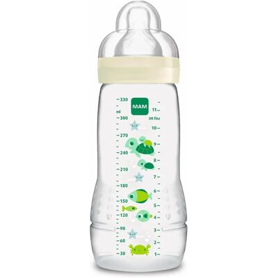 Biberón MAM 330ml Flujo Rápido - Biberón para Bebés Biberón MAM 330ml Flujo Rápido - Biberón para Bebés