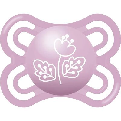 Mam Sucette Parfaite 0+ Silicone Rose - Tétine Mam Sucette Parfaite 0+ Silicone Rose - Tétine
