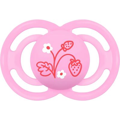 Tétine Mam Baby Perfect 6+ en Silicone Rose - Sucette Tétine Mam Baby Perfect 6+ en Silicone Rose - Sucette