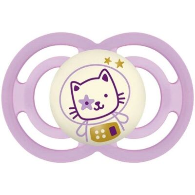Tétine en Silicone Rose Nuit MAM - Produit pour Bébé Tétine en Silicone Rose Nuit MAM - Produit pour Bébé