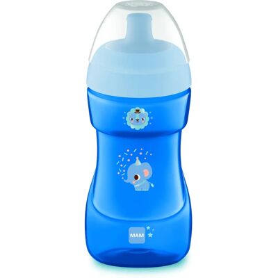 Vaso Deportivo MAM Azul - Sin derrames, 330 ml Vaso Deportivo MAM Azul - Sin derrames, 330 ml