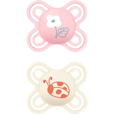 Tétine Mam Perfect Start Rose - Sucette pour bébé Tétine Mam Perfect Start Rose - Sucette pour bébé