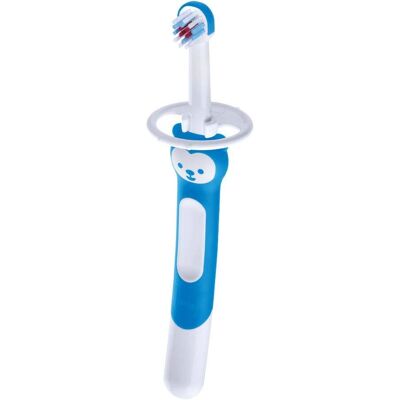Brosse à Dents Mam pour Bébé - Petite Tête, Manche Long - Brosse Bébé Brosse à Dents Mam pour Bébé - Petite Tête, Manche Long - Brosse Bébé