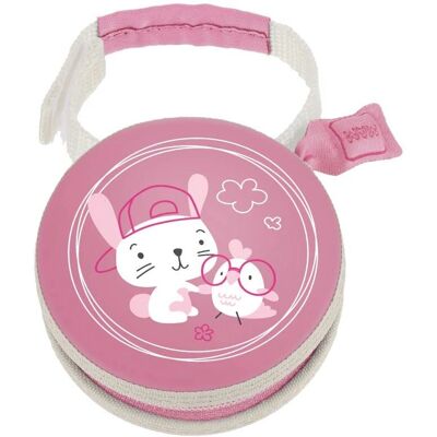 Porta Succhietto MAM per Bebè - Rosa, 0+ Mesi Porta Succhietto MAM per Bebè - Rosa, 0+ Mesi