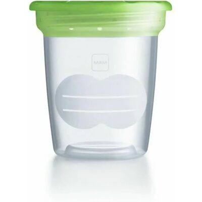 MAM Frascos de almacenamiento 120ml - Pack de 5 - Transparente MAM Frascos de almacenamiento 120ml - Pack de 5 - Transparente