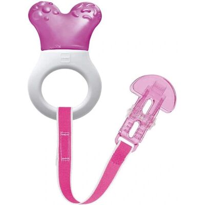 Mam Mini Cooler - Anneau de dentition et refroidisseur pour bébé - Couleurs assorties Mam Mini Cooler - Anneau de dentition et refroidisseur pour bébé - Couleurs assorties