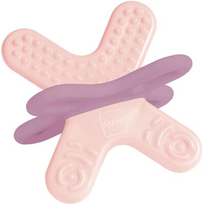 Mordedor pour bébé Mam - Modèle ZEDMM357F - Rose - Dentaire pour 4+ mois Mordedor pour bébé Mam - Modèle ZEDMM357F - Rose - Dentaire pour 4+ mois