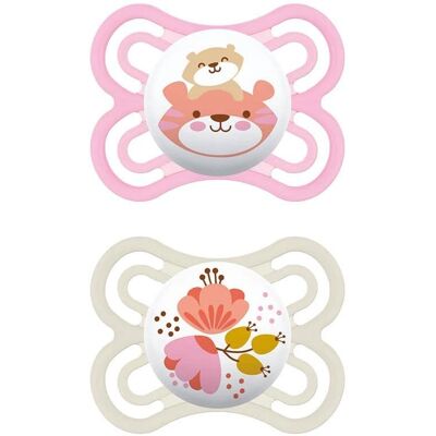 Sucette MAM Bébé - Silicone Orthodontique +0M/6M Variantes Sucette MAM Bébé - Silicone Orthodontique +0M/6M Variantes