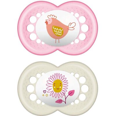 Succhietto in silicone Mam 16+ mesi - Ergonomico, Senza BPA Succhietto in silicone Mam 16+ mesi - Ergonomico, Senza BPA