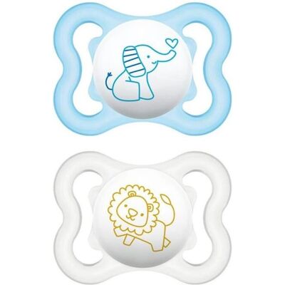 Set di Succhietti in Silicone MAM - 2-6 Mesi Set di Succhietti in Silicone MAM - 2-6 Mesi