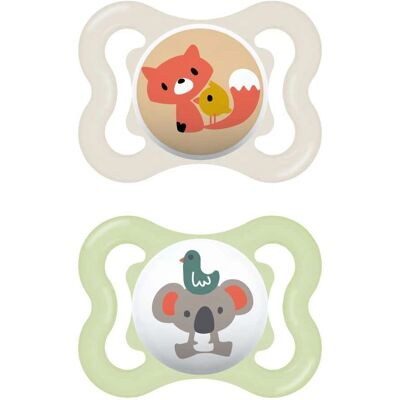 Succhietto Mam Neutro per Bambini 2-6 Mesi - Silicone Succhietto Mam Neutro per Bambini 2-6 Mesi - Silicone