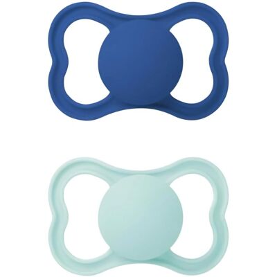 Baby Italia Mam Air 16+ Mesi Silicone - Succhietto - 2 pezzi Baby Italia Mam Air 16+ Mesi Silicone - Succhietto - 2 pezzi