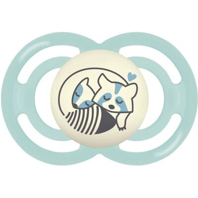 Succhietto Perfect Night MAM - Silicone, Ortodontico, 6+ Mesi, Blu Succhietto Perfect Night MAM - Silicone, Ortodontico, 6+ Mesi, Blu
