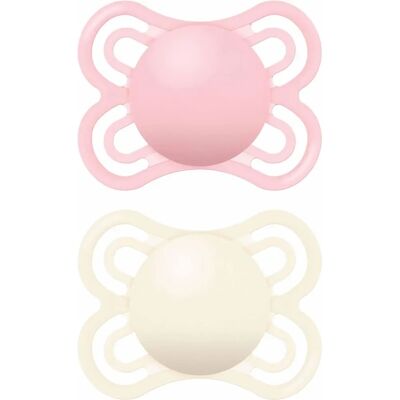 Mam Perfect Soothers 0+ Months - Baby Soothers Mam Perfect Soothers 0+ Months - Baby Soothers