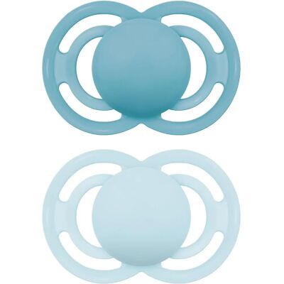 MAM Perfect Soothers 6+ Months - Baby Soothers - Blue MAM Perfect Soothers 6+ Months - Baby Soothers - Blue