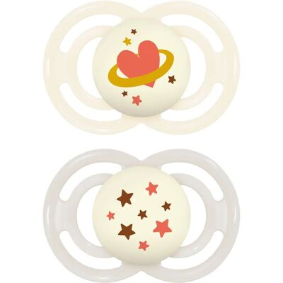 Mam Perfect Night Baby Soothers - 12+ Months - Baby Soothers Mam Perfect Night Baby Soothers - 12+ Months - Baby Soothers