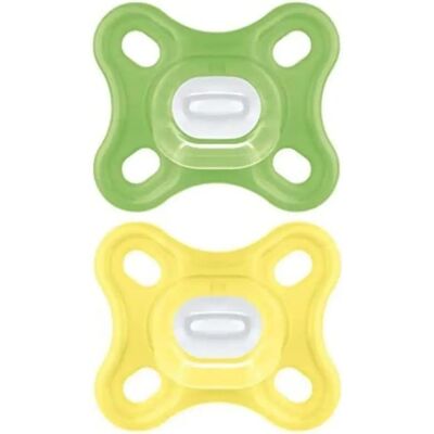 MAM Comfort Silicone Soothers for Newborns - Soothers MAM Comfort Silicone Soothers for Newborns - Soothers