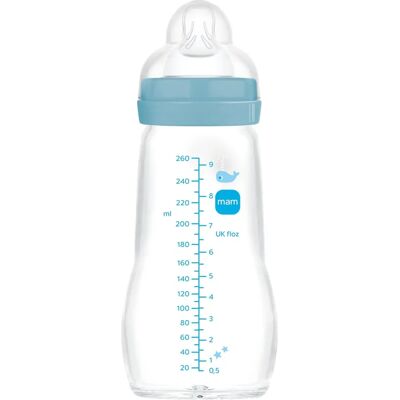 Mam Feel Good Baby Bottle Blau 260ml - Baby Bottle Mam Feel Good Baby Bottle Blau 260ml - Baby Bottle