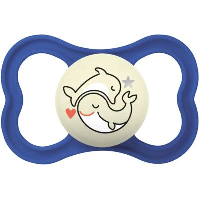 Chupeta MAM Supreme Night - Azul - 6+ meses - Brilha no escuro Chupeta MAM Supreme Night - Azul - 6+ meses - Brilha no escuro