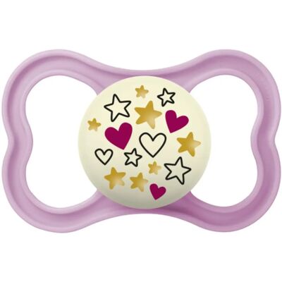Chupeta MAM Supreme Night Rosa de Silicone - 16+ meses Chupeta MAM Supreme Night Rosa de Silicone - 16+ meses