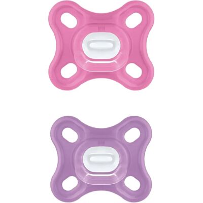 MAM Comfort Pacifier Pink - Newborns 0+ Months - Baby & Mom MAM Comfort Pacifier Pink - Newborns 0+ Months - Baby & Mom
