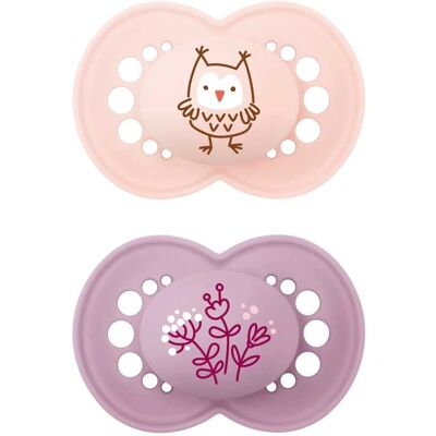 Succhietto Mam Original 6+ - Silicone Ortodontico 2 Pezzi Succhietto Mam Original 6+ - Silicone Ortodontico 2 Pezzi