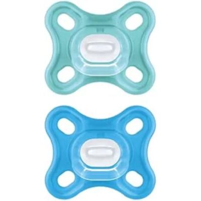 Set de Sucettes MAM Comfort pour 0-2 Mois - Silicone pour Nourrissons Set de Sucettes MAM Comfort pour 0-2 Mois - Silicone pour Nourrissons