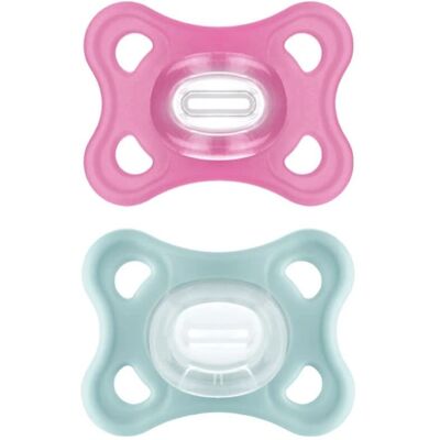 Sucette MAM Baby Rose Orthodontique Silicone 2-6M - Sucette pour bébé Sucette MAM Baby Rose Orthodontique Silicone 2-6M - Sucette pour bébé