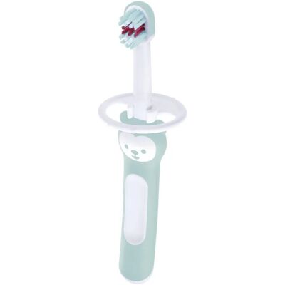 Brosse à Dents Baby's Brush Bleu Petit - Anneau de Sécurité Brosse à Dents Baby's Brush Bleu Petit - Anneau de Sécurité