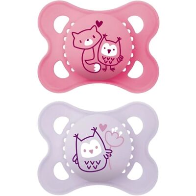 Sucette Mam Bébé 2-6 Mois Silicone Double Femelle - Sucette Sucette Mam Bébé 2-6 Mois Silicone Double Femelle - Sucette