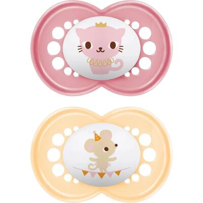Bamed Baby Italia Srl Mam - Sucette Originale Silicone 6M+ Femelle Bamed Baby Italia Srl Mam - Sucette Originale Silicone 6M+ Femelle