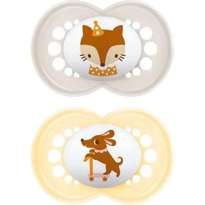 Mam 6+ Maanden Orthodontisch Siliconen Fopspeen - Babyproducten Mam 6+ Maanden Orthodontisch Siliconen Fopspeen - Babyproducten
