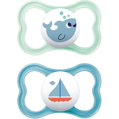 Sucette en Silicone MAM ZEDMM032M 16+ Mois Air Sucette en Silicone MAM ZEDMM032M 16+ Mois Air