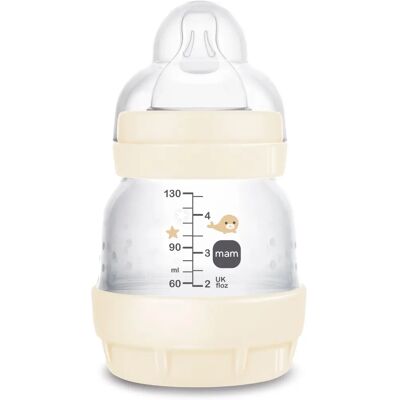 Bamed Baby Italia Srl Mam Easy Start Biberon - 130ml, Neutre Bamed Baby Italia Srl Mam Easy Start Biberon - 130ml, Neutre