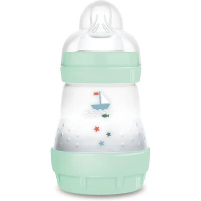 BAMED Biberon Bébé 160ml Easy Start Anti-Coliques Tétine en Silicone BAMED Biberon Bébé 160ml Easy Start Anti-Coliques Tétine en Silicone