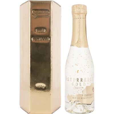 Karl Inführ Gold Sekt mit 23 Karat Blattgold - Geschenkverpackung Karl Inführ Gold Sekt mit 23 Karat Blattgold - Geschenkverpackung