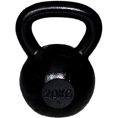 Spartan Publishing Kettlebell - 20kg Gusseisen Fitnessgerät Spartan Publishing Kettlebell - 20kg Gusseisen Fitnessgerät