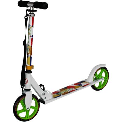 Spartan Jumbo Tahiti Gördeszka - Nagy 200mm kerekek, Állítható kormány - Gördeszka Spartan Jumbo Tahiti Gördeszka - Nagy 200mm kerekek, Állítható kormány - Gördeszka