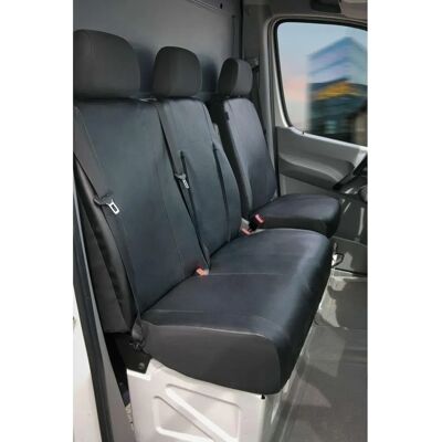 Housse de siège Walser pour VW Crafter et Mercedes Sprinter - Sur mesure, Durable, Facile à installer - Publicité Housse de siège Walser pour VW Crafter et Mercedes Sprinter - Sur mesure, Durable, Facile à installer - Publicité