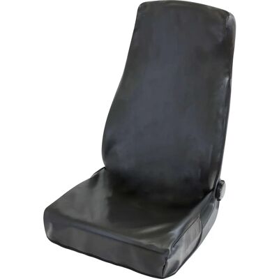 Funda de Asiento WALSER 18509 - Cuero Sintético Negro Funda de Asiento WALSER 18509 - Cuero Sintético Negro