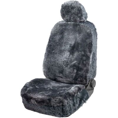 Housse de siège WALSER Maya 20005 - Peau d’agneau, anthracite - Publicité Housse de siège WALSER Maya 20005 - Peau d’agneau, anthracite - Publicité