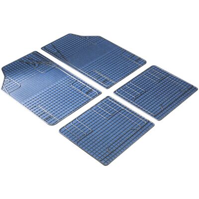 WALSER Universal-Automatten-Set - Blau/Schwarz - 4-teilig WALSER Universal-Automatten-Set - Blau/Schwarz - 4-teilig