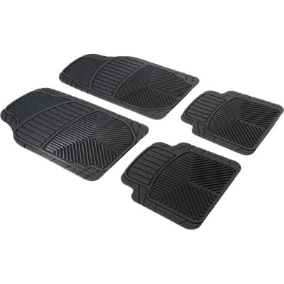 Tapis de sol WALSER - Set de 4, Noir, Adaptation universelle - Publicité Tapis de sol WALSER - Set de 4, Noir, Adaptation universelle - Publicité