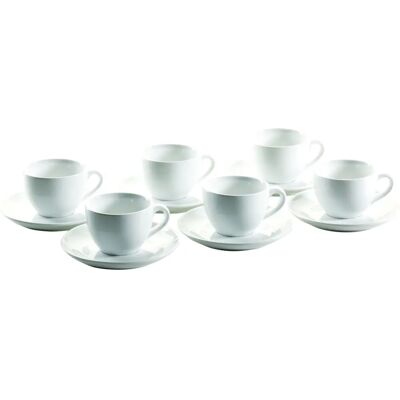 Ensemble de thé Mäser Colombia - 180ml, 12 pcs, Blanc - Tasses à thé & cafés Ensemble de thé Mäser Colombia - 180ml, 12 pcs, Blanc - Tasses à thé & cafés