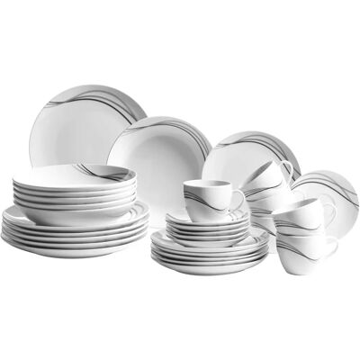Set di stoviglie MÄSER Tajo - 30 pezzi per 6 persone Set di stoviglie MÄSER Tajo - 30 pezzi per 6 persone