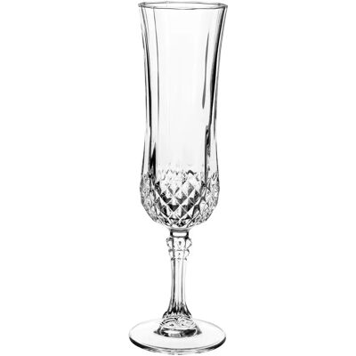 ECLAT Longchamp Flûtes à Champagne - Ensemble 6 pièces, 140ml, Transparent - Publicité ECLAT Longchamp Flûtes à Champagne - Ensemble 6 pièces, 140ml, Transparent - Publicité
