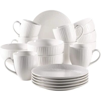 Set di stoviglie Mäser Dalia - Stile vintage per 6 Set di stoviglie Mäser Dalia - Stile vintage per 6